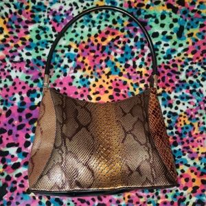 🐍Faux Snakeskin Print Handbag